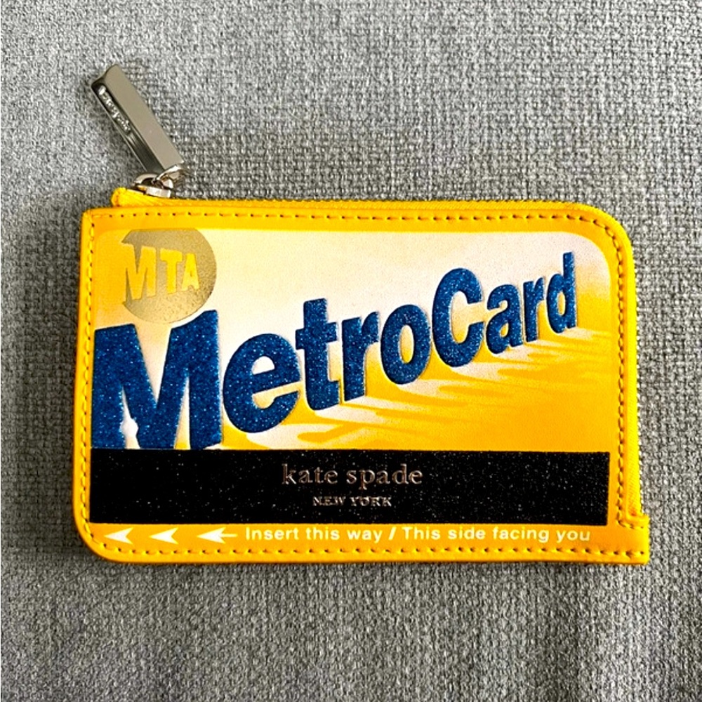 On a roll zip card holder